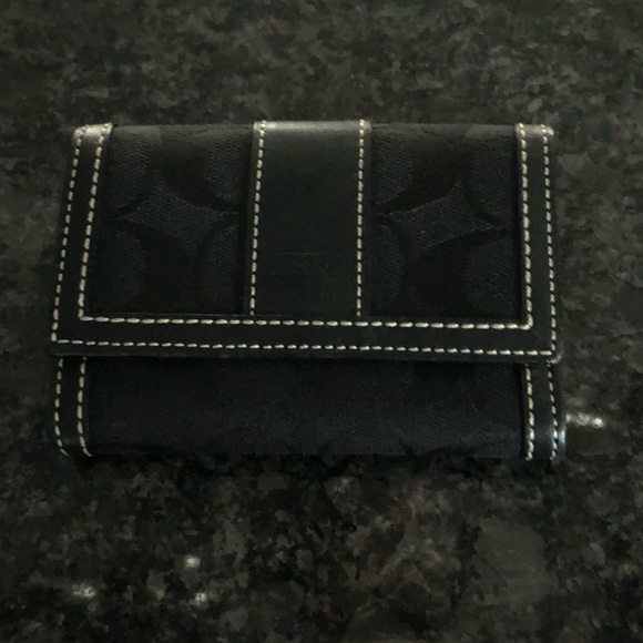 Coach Handbags - Coach Signature Canvas Wallet
